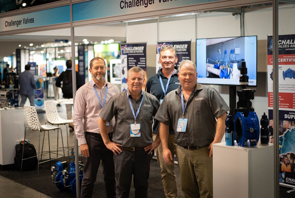 Challenger Valves exhibiting at OzWater 2023